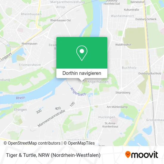 Tiger & Turtle Karte