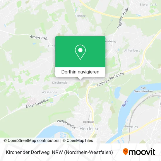 Kirchender Dorfweg Karte