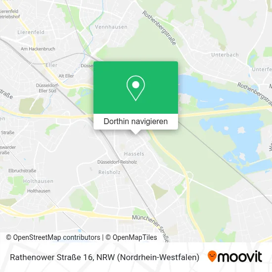 Rathenower Straße 16 Karte