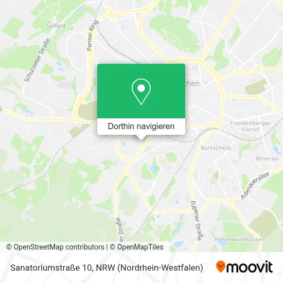 Sanatoriumstraße 10 Karte
