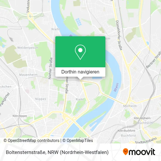 Boltensternstraße Karte