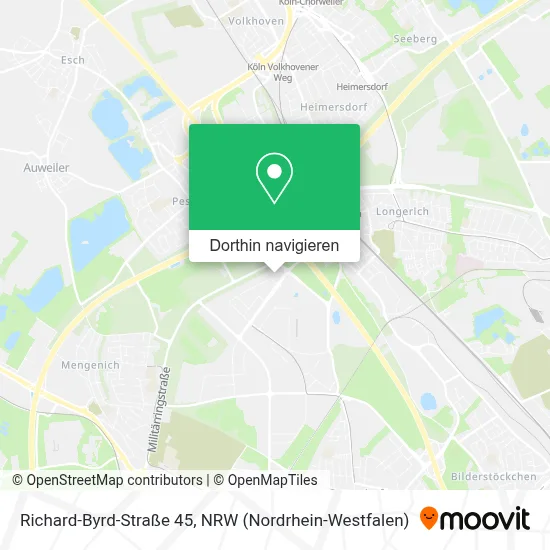 Richard-Byrd-Straße 45 Karte