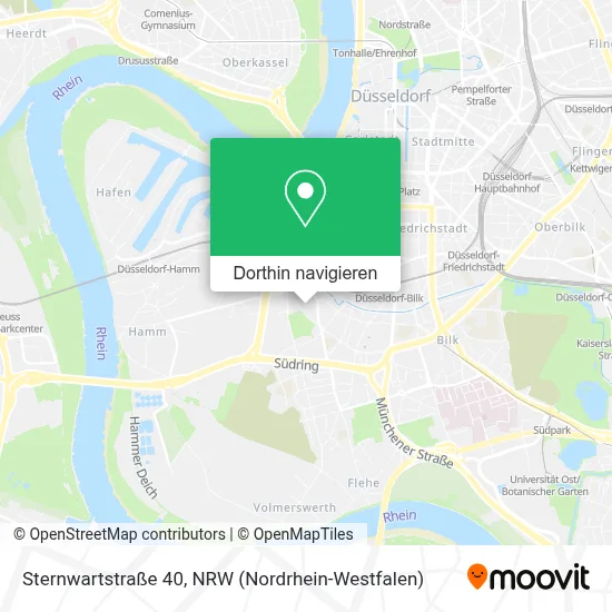 Sternwartstraße 40 Karte