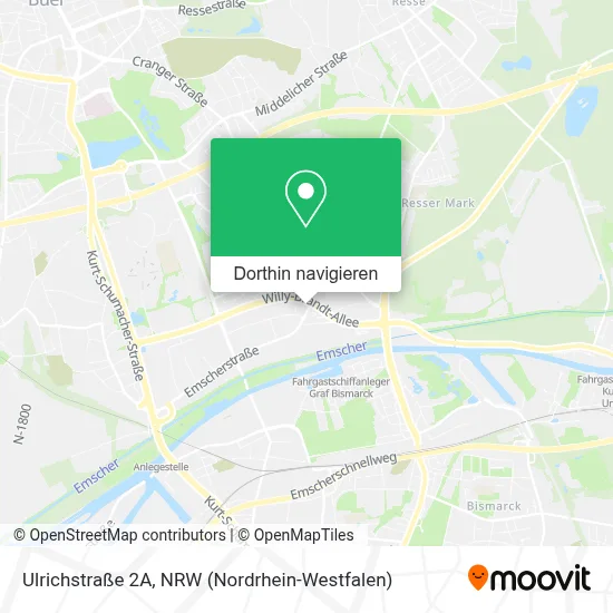 Ulrichstraße 2A Karte