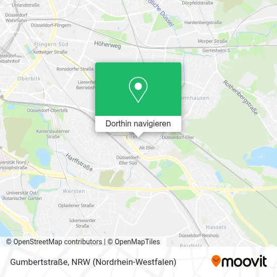 Gumbertstraße Karte