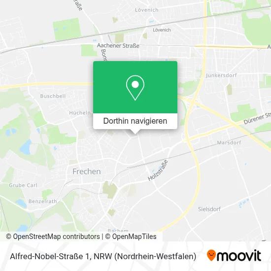 Alfred-Nobel-Straße 1 Karte