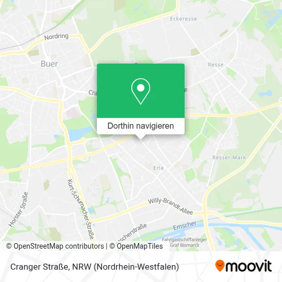 Cranger Straße Karte