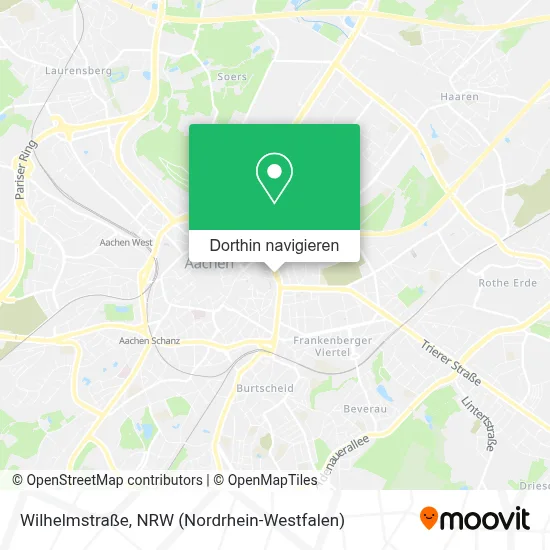 Wilhelmstraße Karte