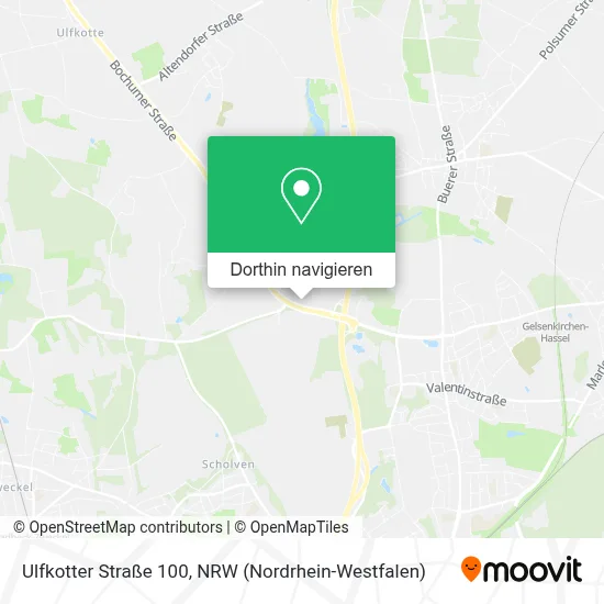 Ulfkotter Straße 100 Karte