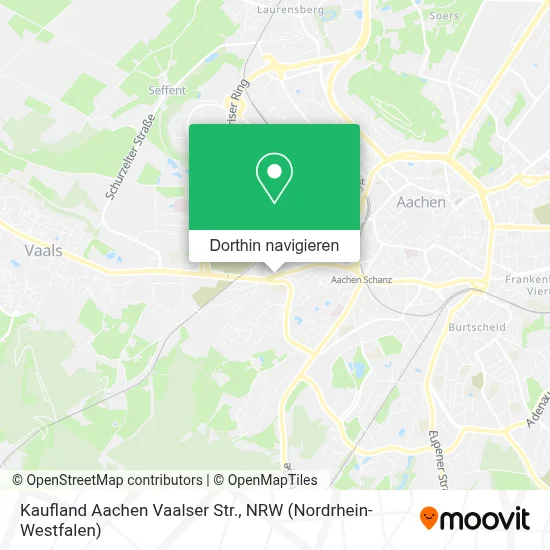 Kaufland Aachen Vaalser Str. Karte