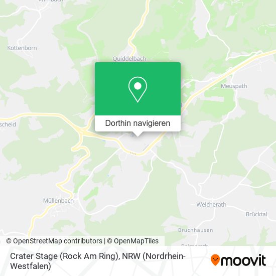 Crater Stage (Rock Am Ring) Karte