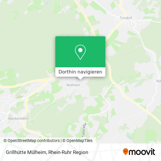 Grillhütte Mülheim Karte