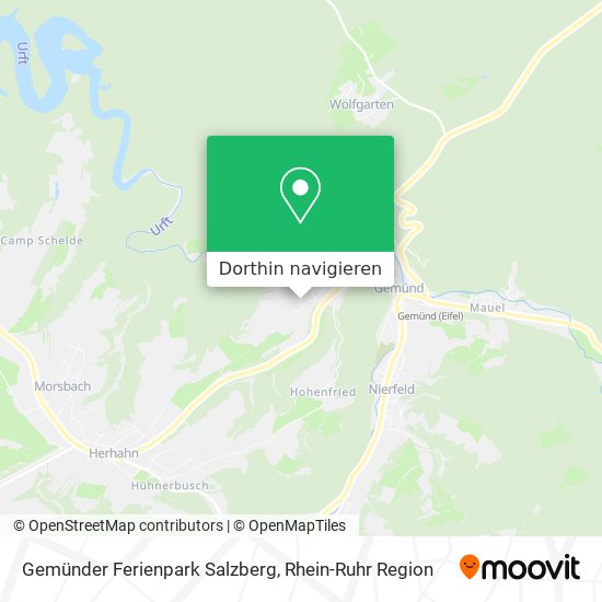 Gemünder Ferienpark Salzberg Karte
