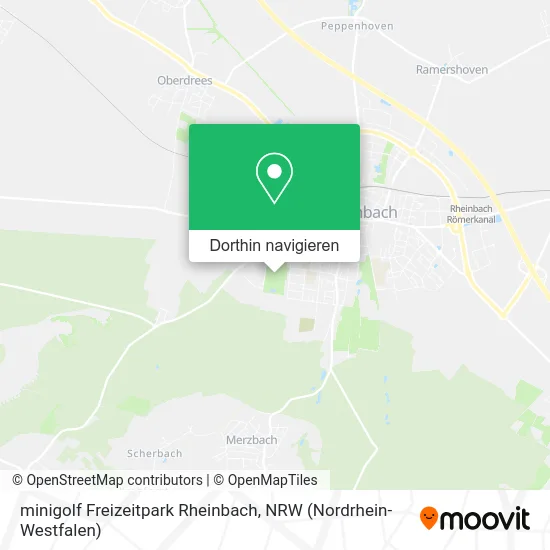 minigolf Freizeitpark Rheinbach Karte