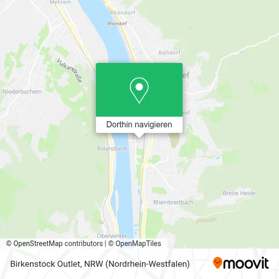 Birkenstock Outlet Karte