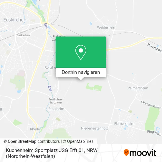 Kuchenheim Sportplatz JSG Erft 01 Karte