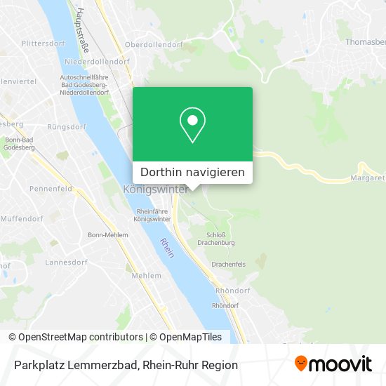 Parkplatz Lemmerzbad Karte