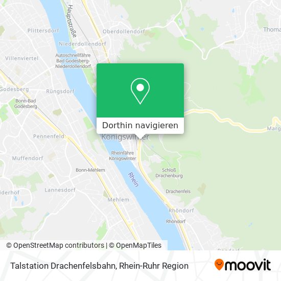 Talstation Drachenfelsbahn Karte