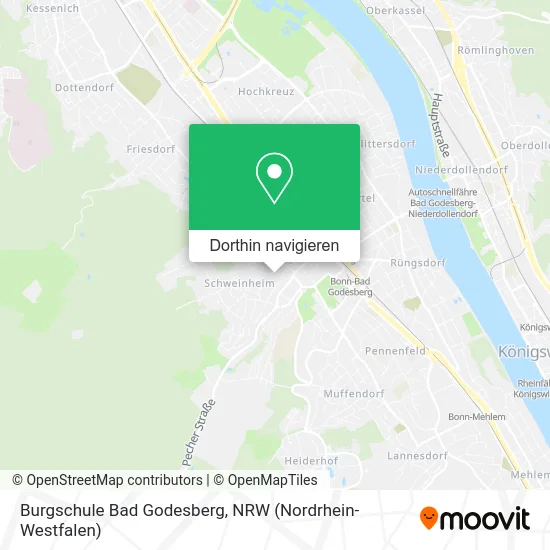 Burgschule Bad Godesberg Karte