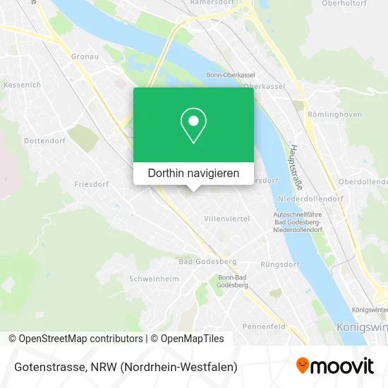 Gotenstrasse Karte