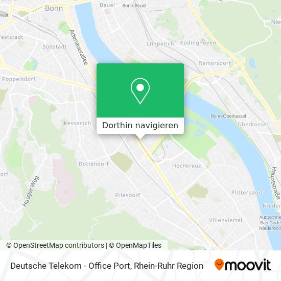 Deutsche Telekom - Office Port Karte