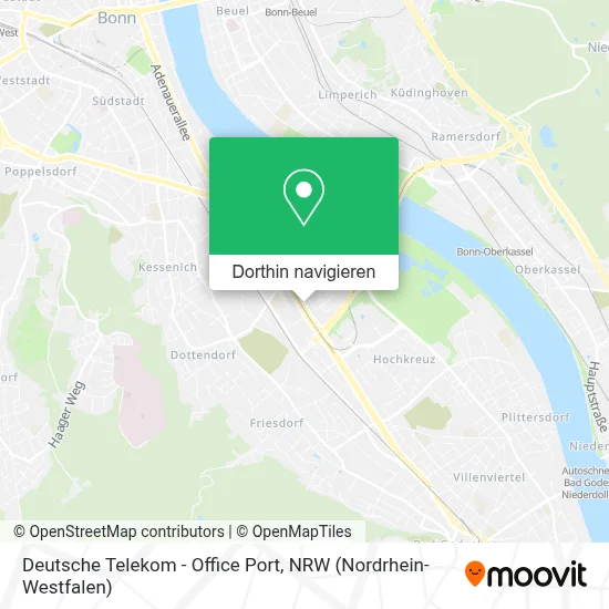 Deutsche Telekom - Office Port Karte