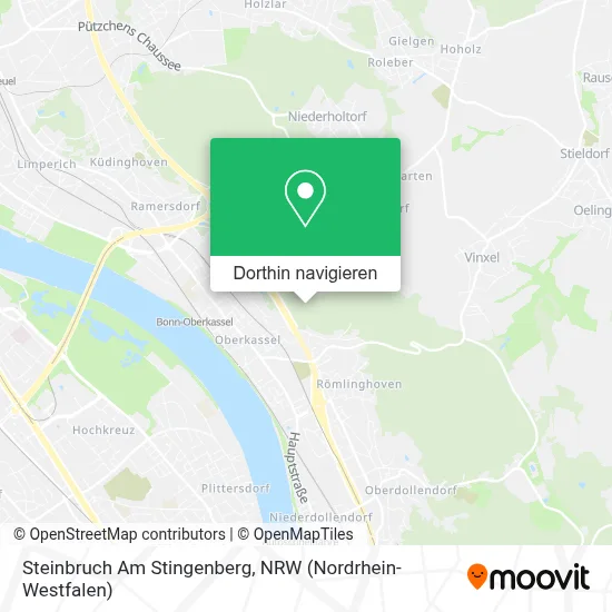 Steinbruch Am Stingenberg Karte