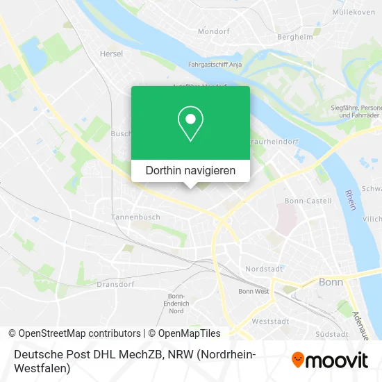 Deutsche Post DHL MechZB Karte