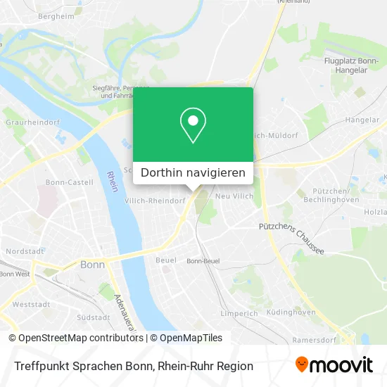 Treffpunkt Sprachen Bonn Karte