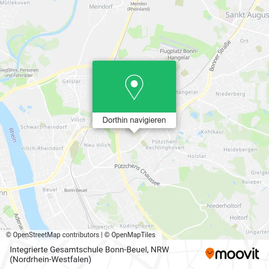 Integrierte Gesamtschule Bonn-Beuel Karte