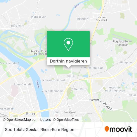 Sportplatz Geislar Karte