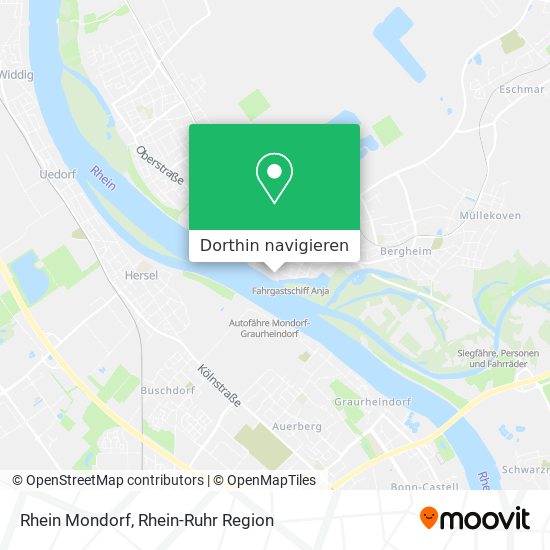 Rhein Mondorf Karte