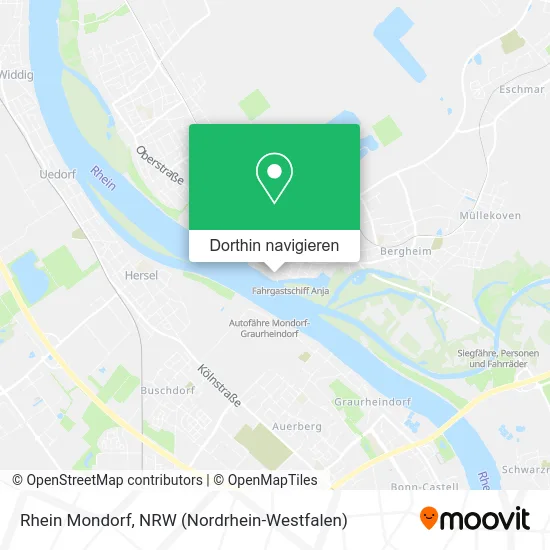 Rhein Mondorf Karte