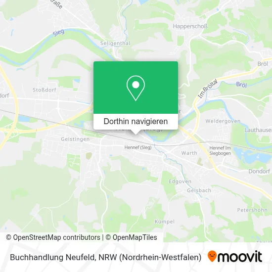 Buchhandlung Neufeld Karte
