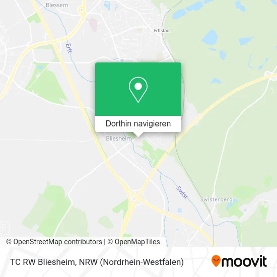 TC RW Bliesheim Karte