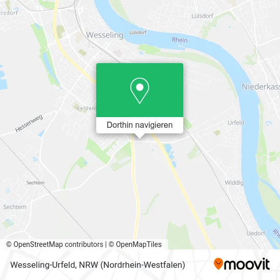 Wesseling-Urfeld Karte