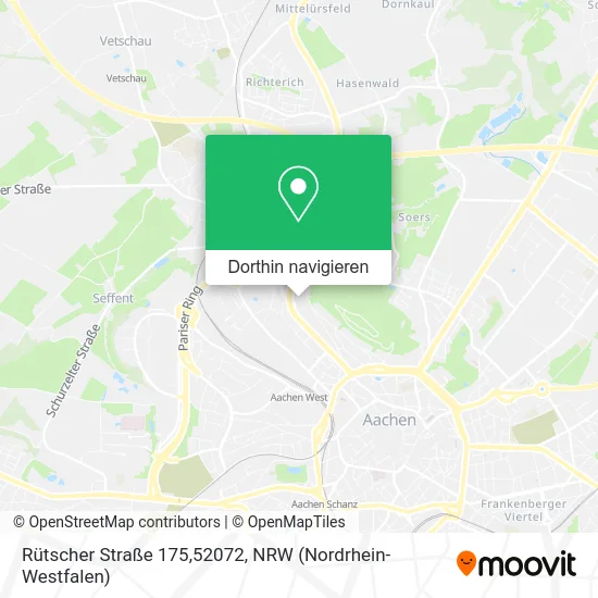 Rütscher Straße 175,52072 Karte