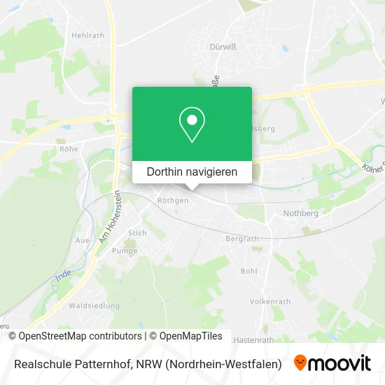 Realschule Patternhof Karte