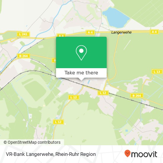 VR-Bank Langerwehe Karte