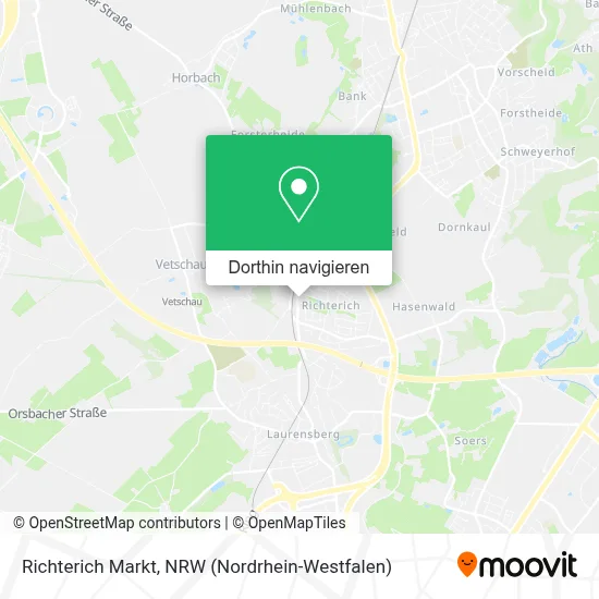 Richterich Markt Karte