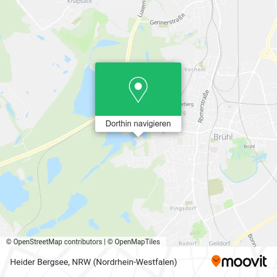 Heider Bergsee Karte