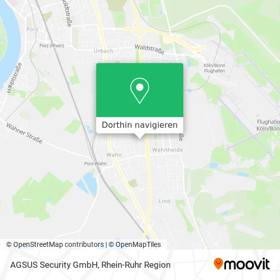 AGSUS Security GmbH Karte