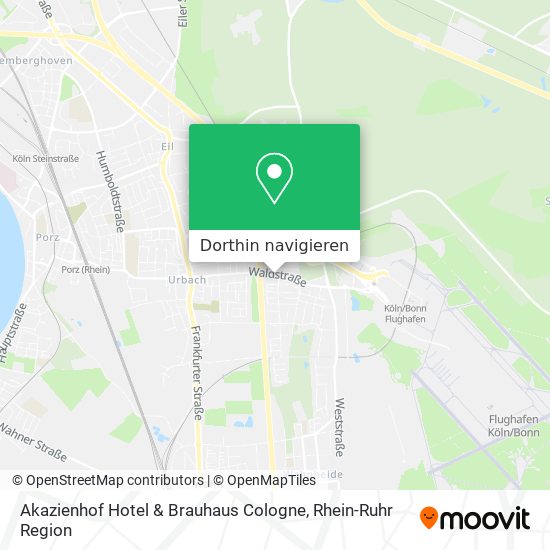 Akazienhof Hotel & Brauhaus Cologne Karte