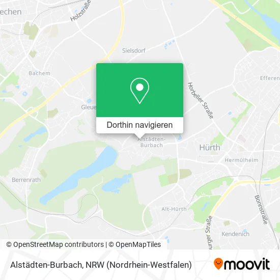 Alstädten-Burbach Karte