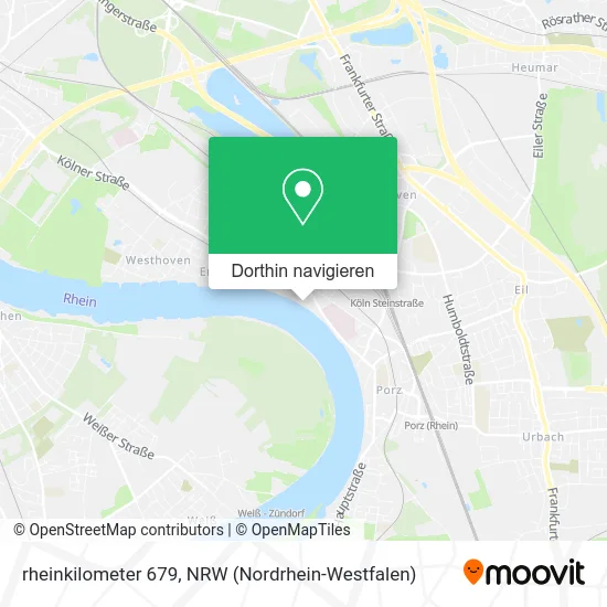 rheinkilometer 679 Karte