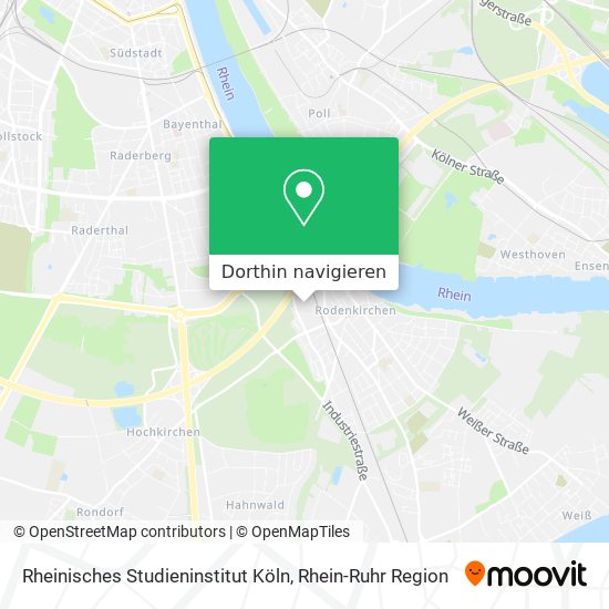Rheinisches Studieninstitut Köln Karte
