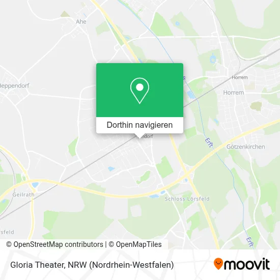 Gloria Theater Karte