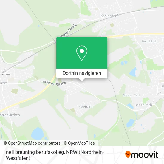 nell breuning berufskolleg Karte