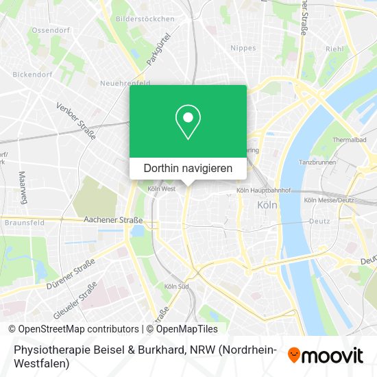 Physiotherapie Beisel & Burkhard Karte
