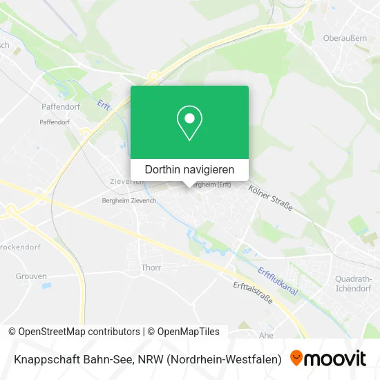 Knappschaft Bahn-See Karte